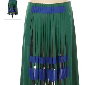 NWT BCBG Max Azria Runway Limited Edition 100% Silk The Odette skirt.